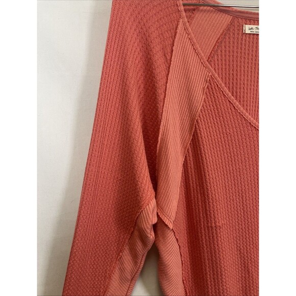 Free People Santa Clara Thermal Tee Women's Size S We The Free Oversized T-Shirt - Picture 2 of 7